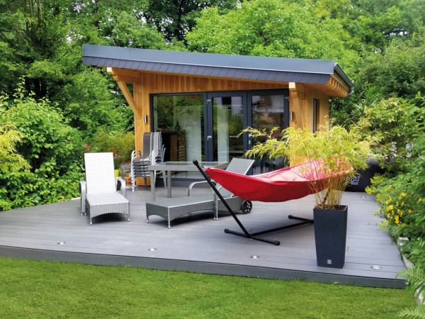 Terrassendiele WPC Fun Deck Ultrashield Dark Grey