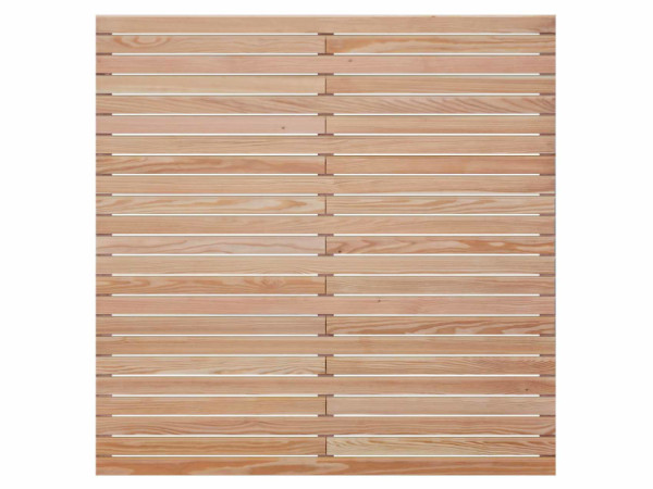 Sichtschutzzaun Rhombus Lärche