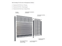 Vorschau: WPC Boston Steckzaun Teak Vorschau: WPC Boston Steckzaun Teak