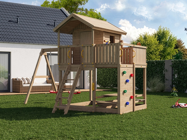 Spielturm Stelzenhaus Moonlight kesseldruckimprägniert