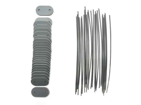 Befestigungskit für PVC-Sichtschutzmatten