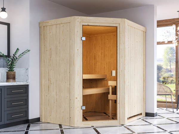 Karibu Elementsauna 68mm Celine 0