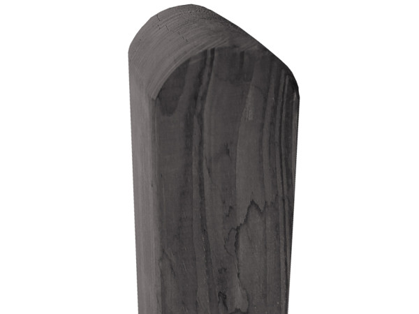 Pfosten Kiefer Rundkopf grau