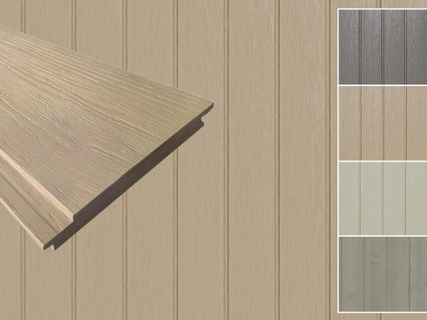 ArmorBoard Fassadenprofil Magnolia Co-extrudierte Holzstruktur-Oberfläche