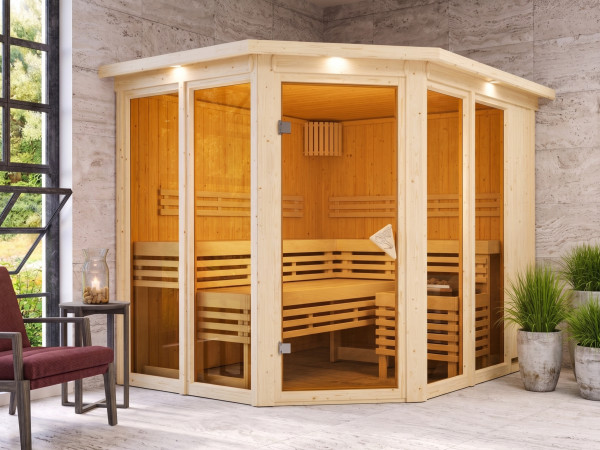 Elementsauna Premiumsauna 68 mm Nuri