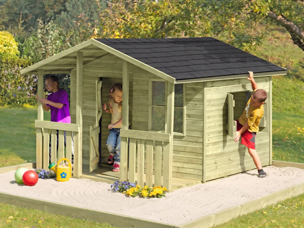 Spielhaus CLASSIC Felix kesseldruckimprägniert