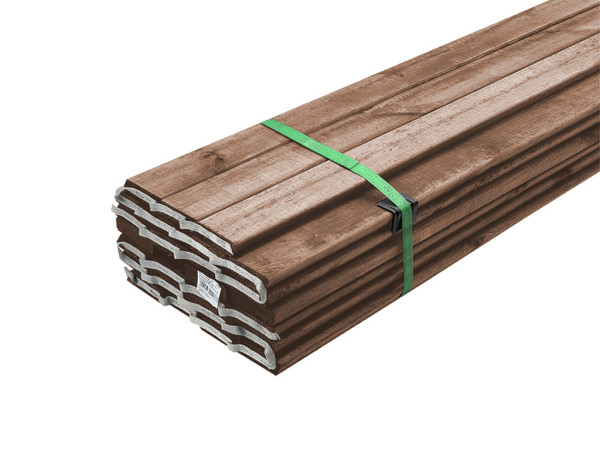 Rhombuszaun DIY-Bausatz Kiefer KDI braun