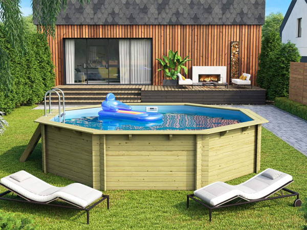 Holzpool Modell 3 38 mm B-Ware SPARSET Terrasse Zubehöre