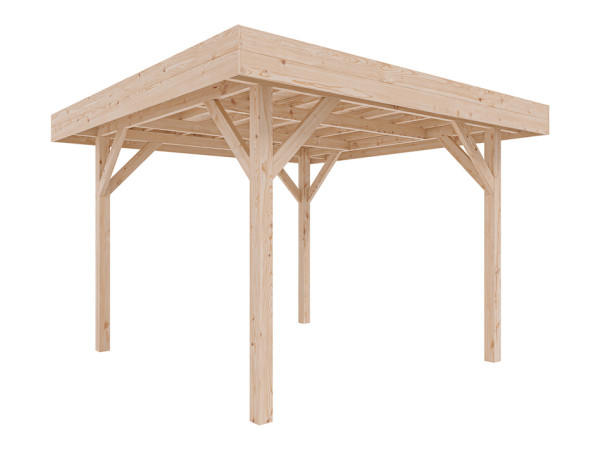 Pavillon Gartenlaube Modern Kreta Douglasie