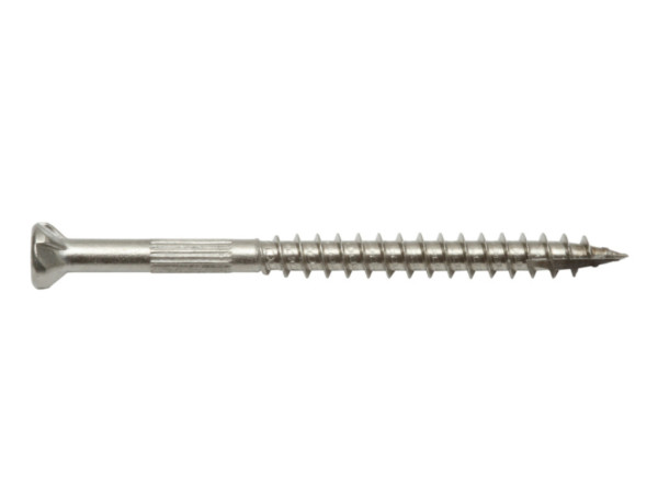 Zaunbauschrauben TX Senkkopf, Edelstahl A2, mit Bit