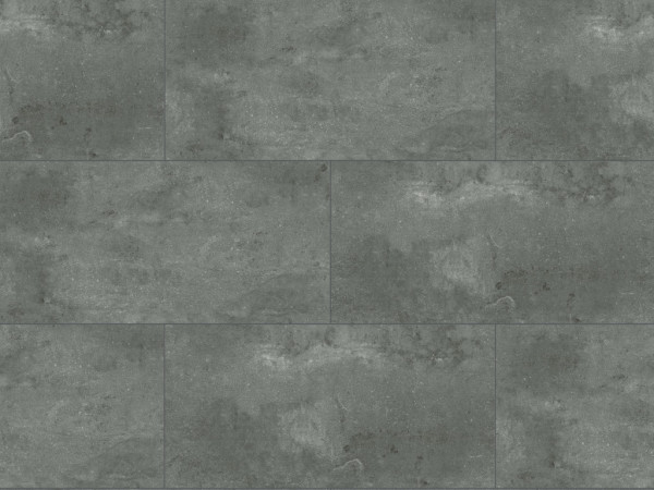 Premium Klickvinyl Grey Concrete Fliese