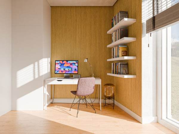 Wandverkleidung Bambus UV-lackierte Oberfläche