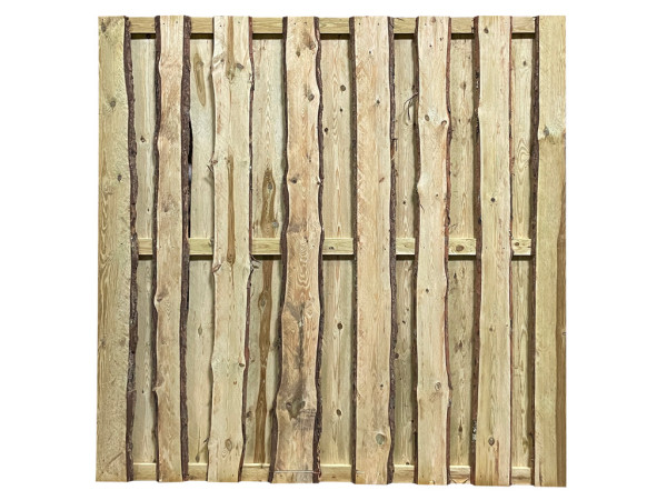 Sichtschutzzaun Rustic Kiefer KDI