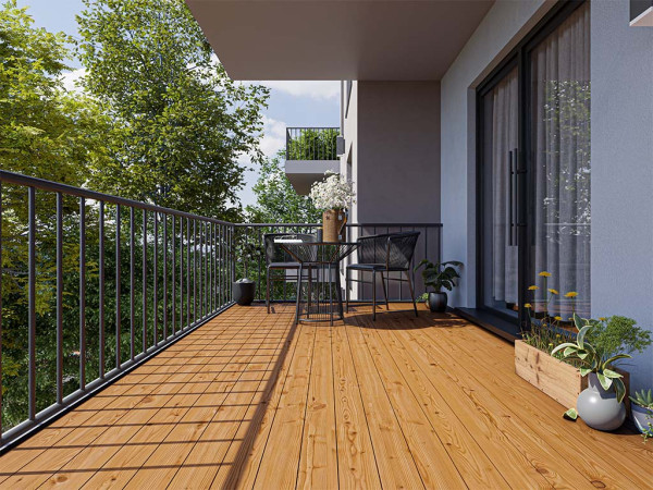 Terrassendiele Waldkiefer KDI