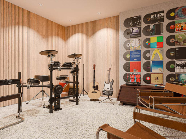 Akustikpaneele AURA Core Light Oak