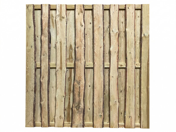 Sichtschutzzaun Rustic Kiefer KDI
