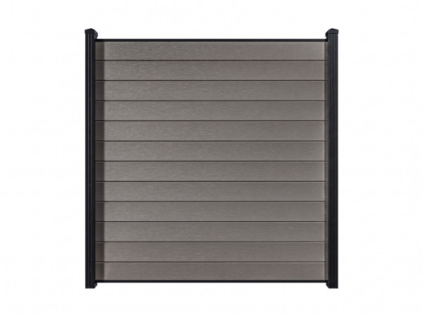 Bohlenset Premium für WPC-Steckzaunsystem Antique