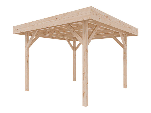 Pavillon Gartenlaube Modern Kreta Douglasie