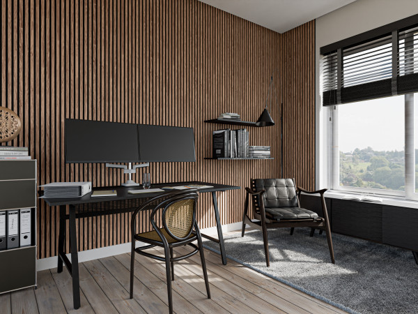 Akustikpaneele Wandverkleidung 240 cm Verschiedene Dekore