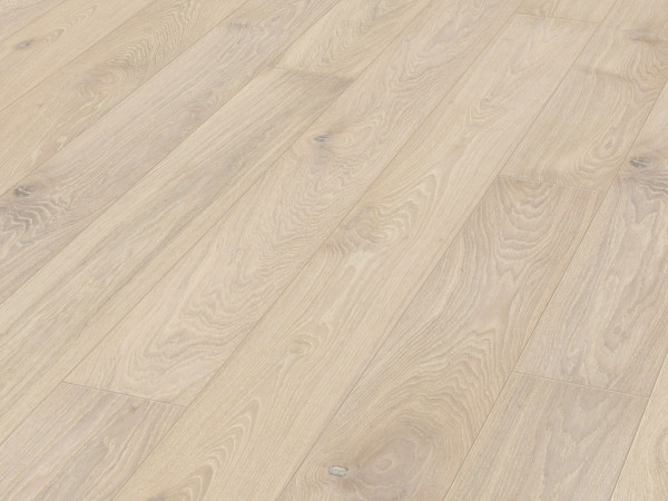 Parkett PD 400 Eiche lebhaft cremeweiß gekälkt 9014 Landhausdiele Gebürstet