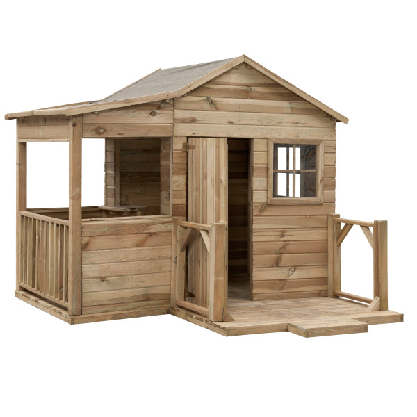 Spielhaus Laura kesseldruckimprägniert