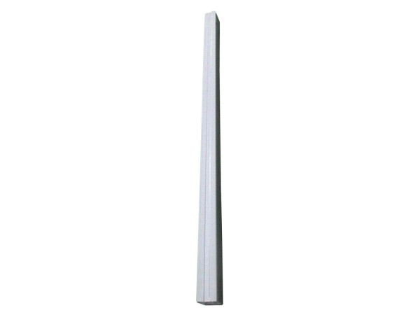 Alupfosten 85 x 85 mm 186 cm lang inkl. Pfostenabdeckleiste