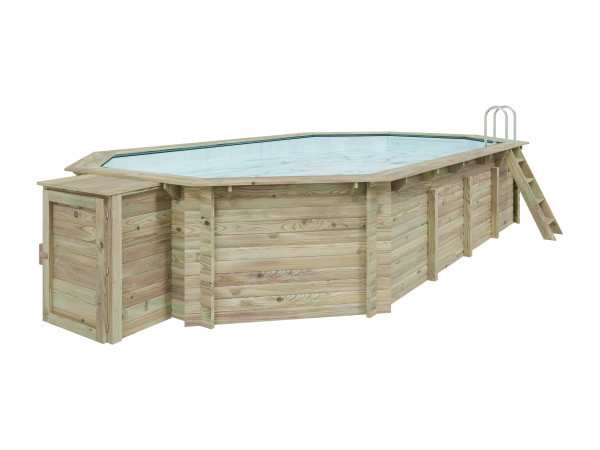 Holzpool Modell 5 38 mm KDI SPARSET Technikbox Zubehöre