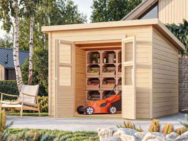 Gerätehaus Merseburg 5 14 mm naturbelassen