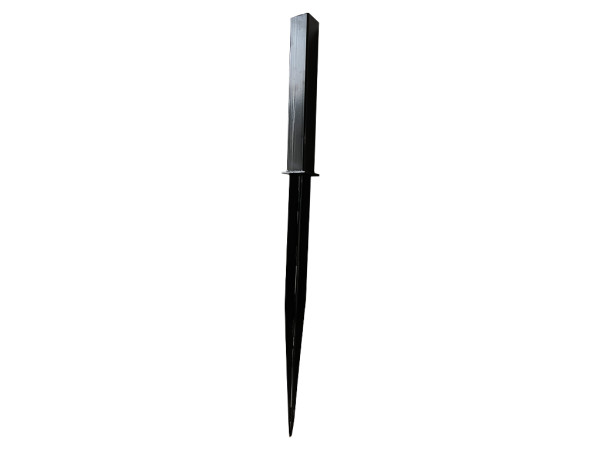 Einschlaghülse schwarz 60 x 60 mm