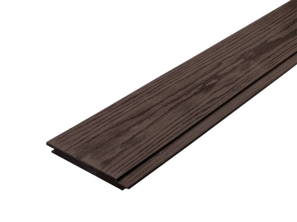 ArmorBoard Fassadenprofil Dark Truffel Co-extrudierte Holzstruktur-Oberfläche
