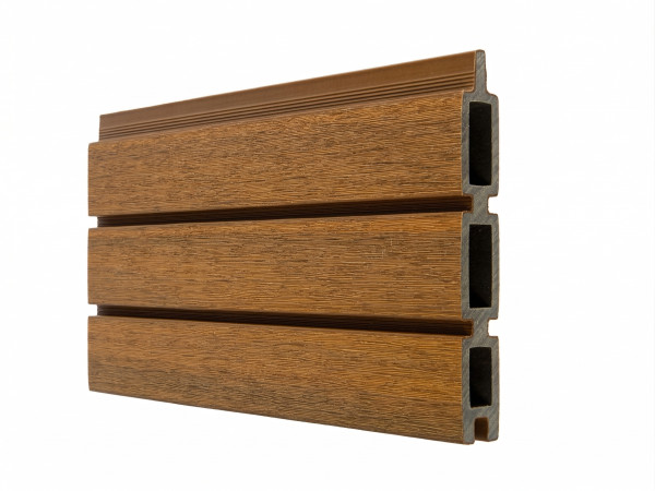 WPC Modern Fence Board Teak