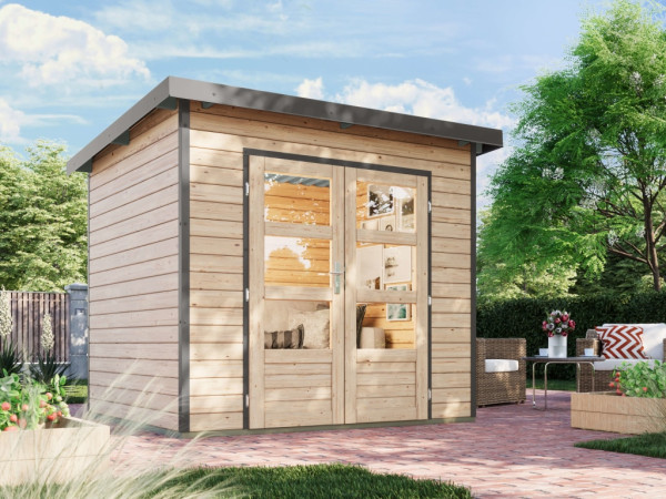 Hybrid-Gartenhaus Plutus 2 28 mm