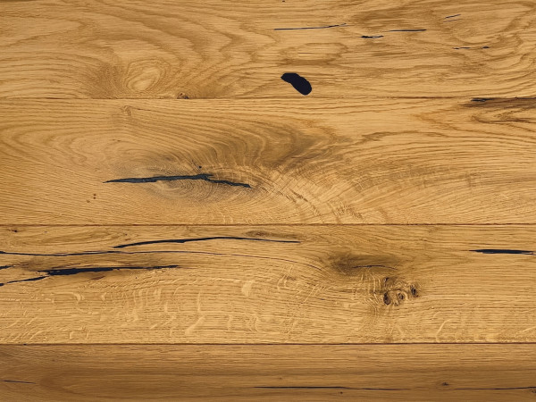 Massivholzdiele Eiche Rustikal RM geschliffen naturgeölt